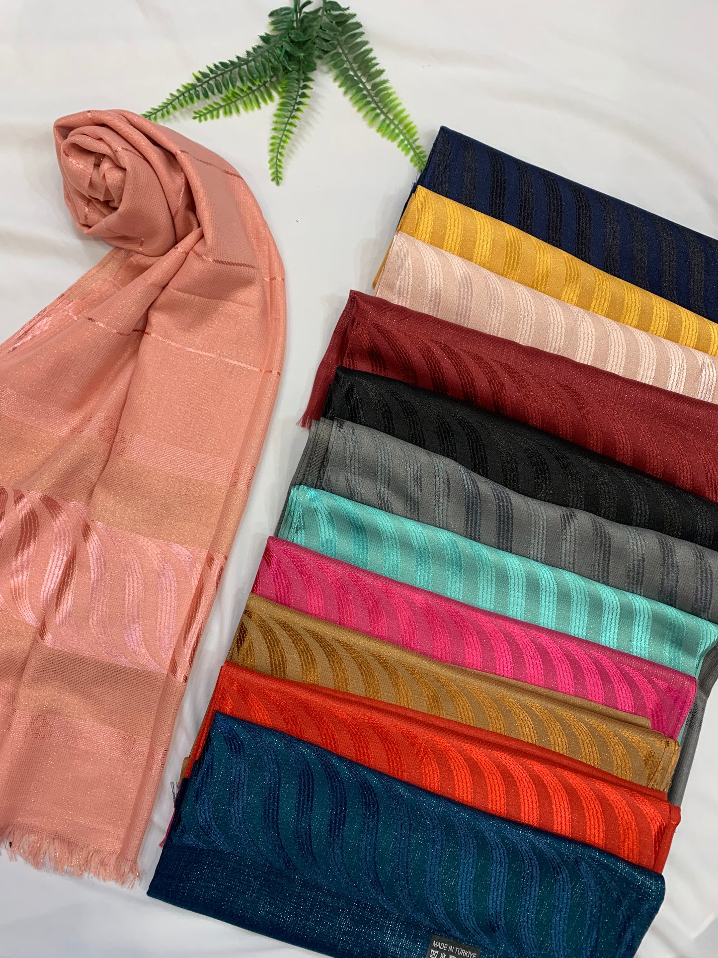 Mashal Hijabs || Textured