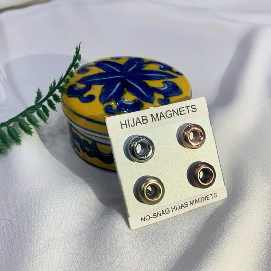 Metal Magnet Pins || Donut || Set of 2