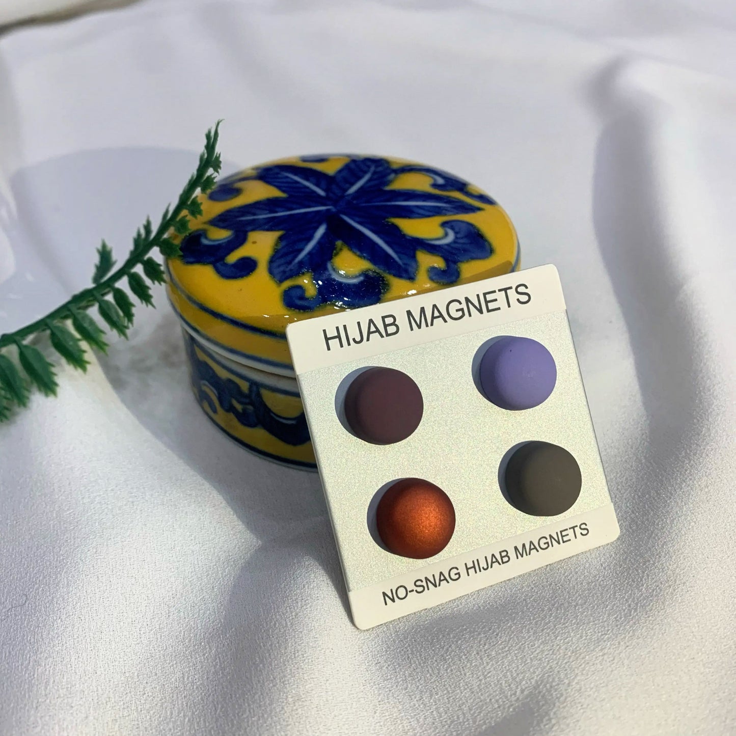 Matte Magnet Pins || Circle || Set of 2